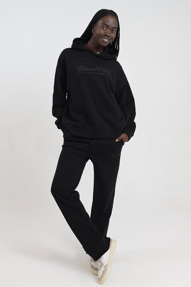 C M Camilla and Marc Don Hoodie Black Stylerunner