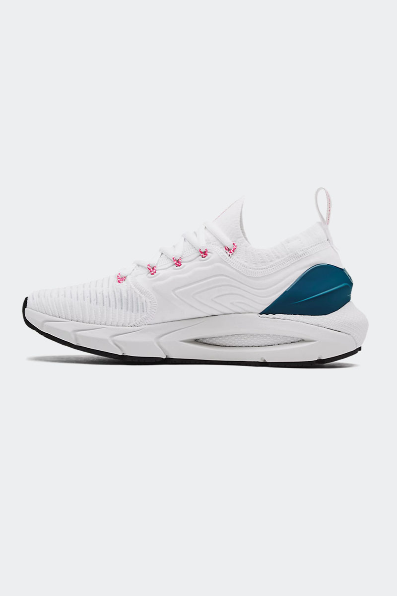 Under Armour HOVR Phantom 2 Intelliknit White / Deep Sea / Electro Pink ...