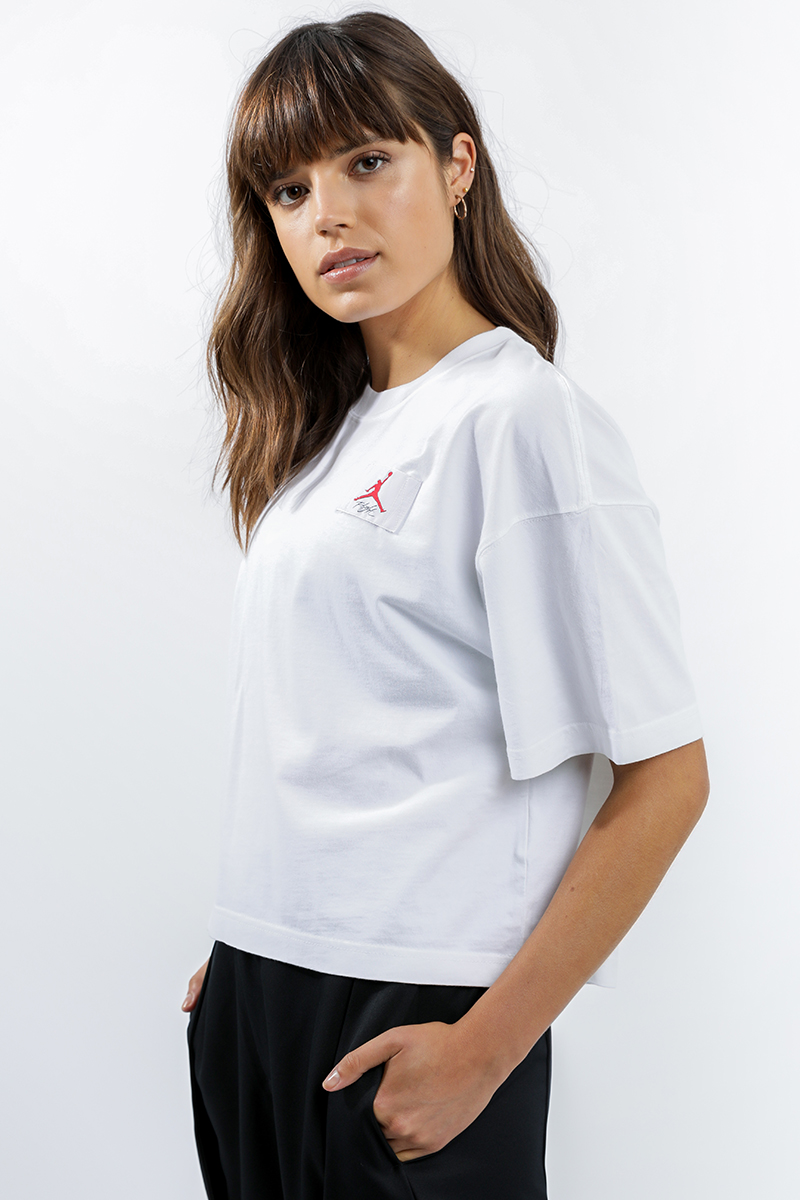 Nike Jordan Essentials Boxy T-Shirt - White | Stylerunner