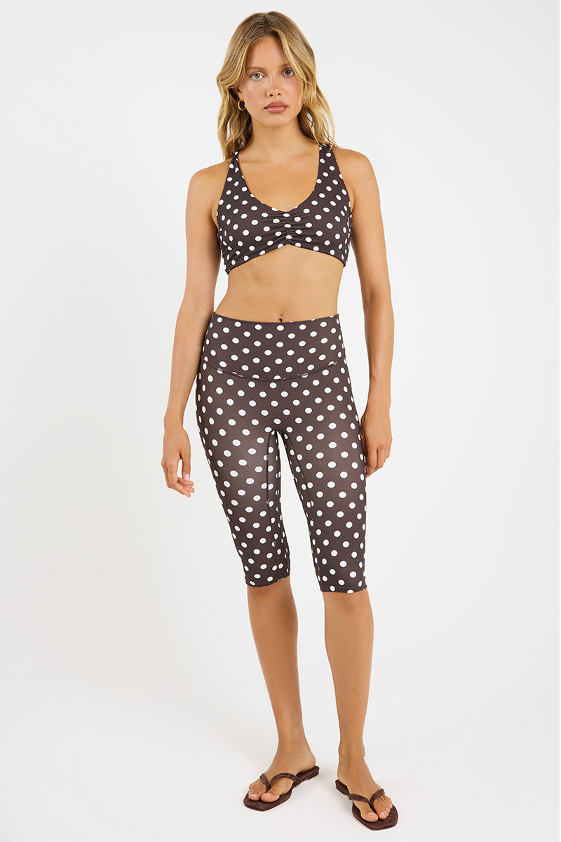Stylerunner Element Capri Tight Walnut Polka Dot