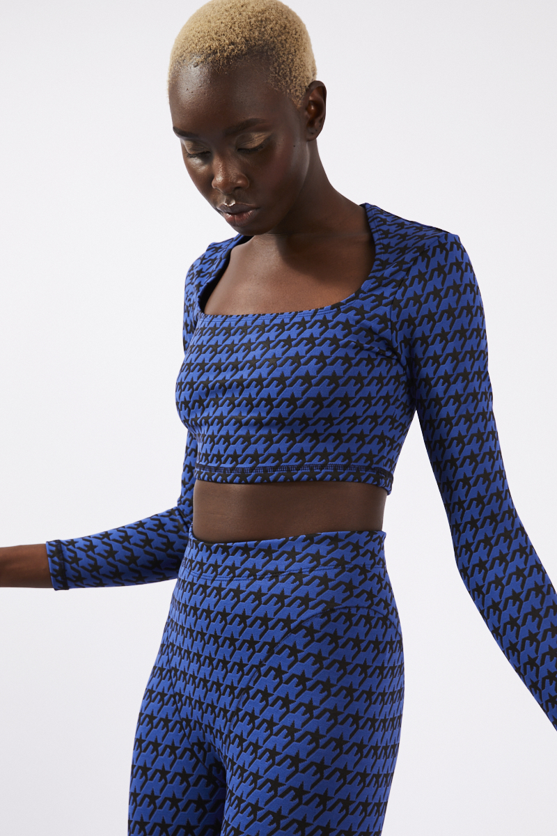 Square Neck Crop Top