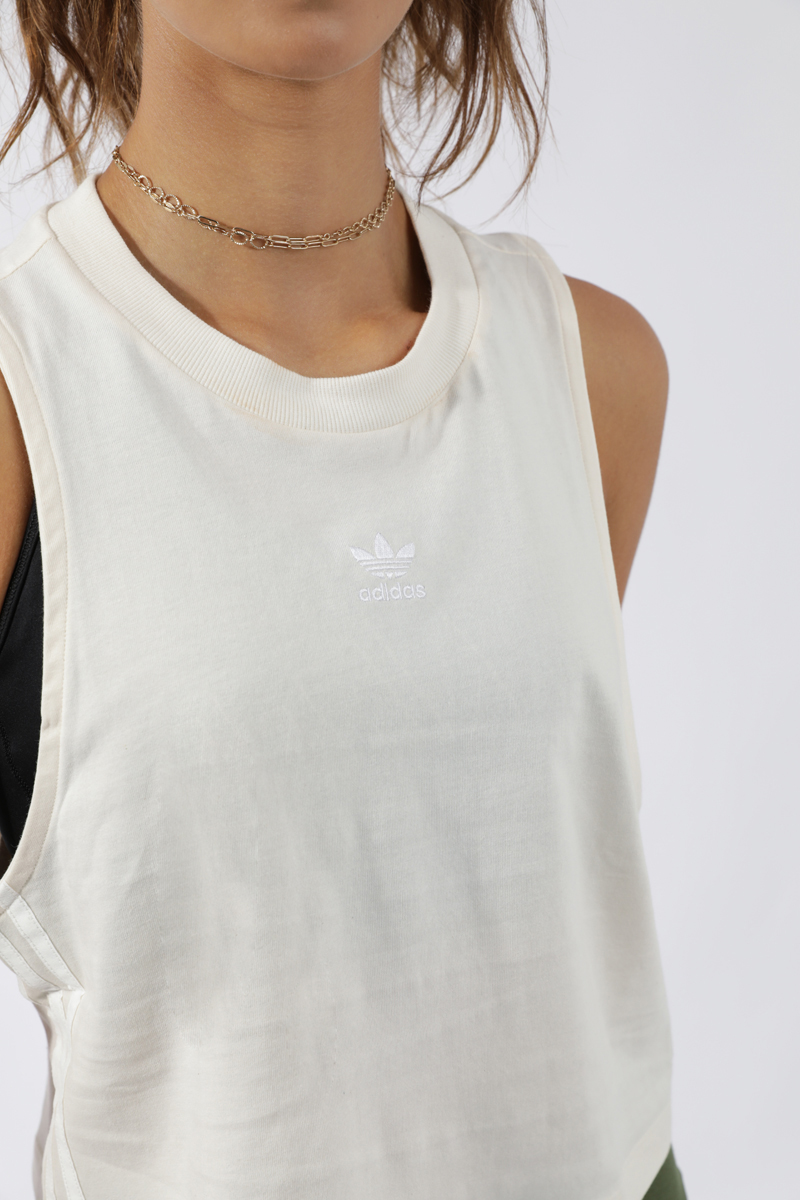 adidas Originals Adicolor Classics Crop Tank Top - Non Dyed | Stylerunner