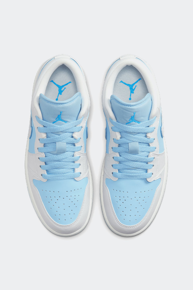 Nike Air Jordan 1 Low Sail/Dk Powder Blue-Ice | Stylerunner