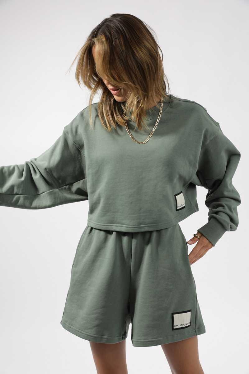 All Terrains Crop Sweat