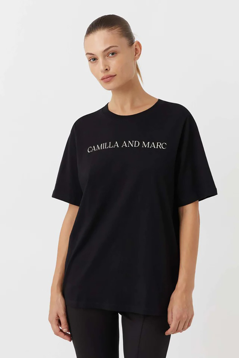 C&M Camilla and Marc Asher Tee Black | Stylerunner
