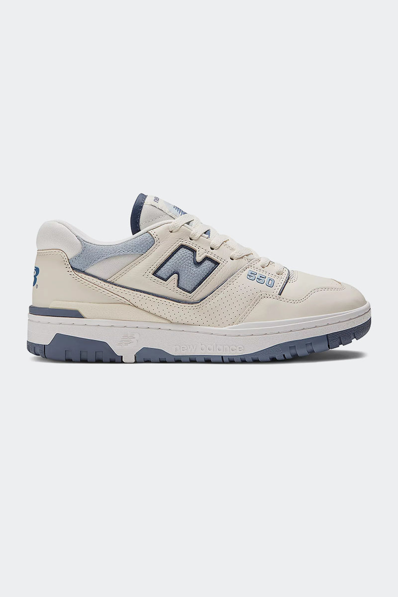 Blue Jeans, Blue Kicks: New Balance 550 Perfect Match
