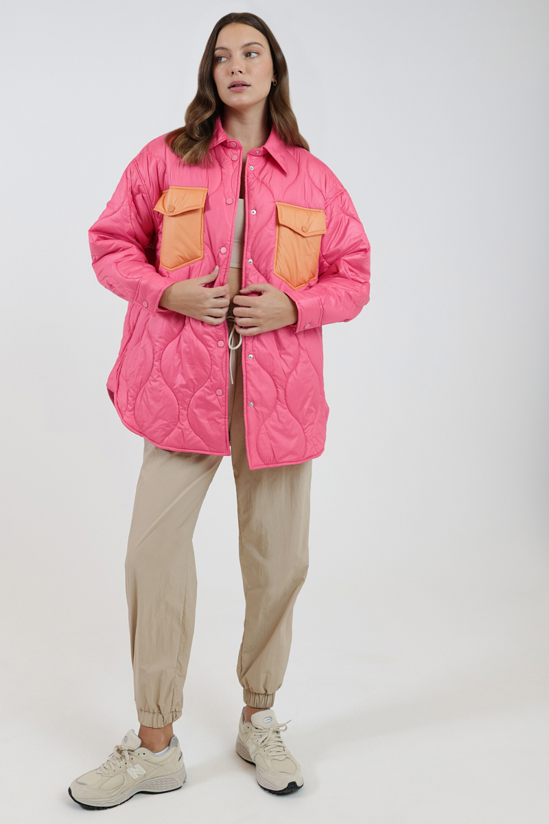 blanca Buckley Jacket Orange/Pink 