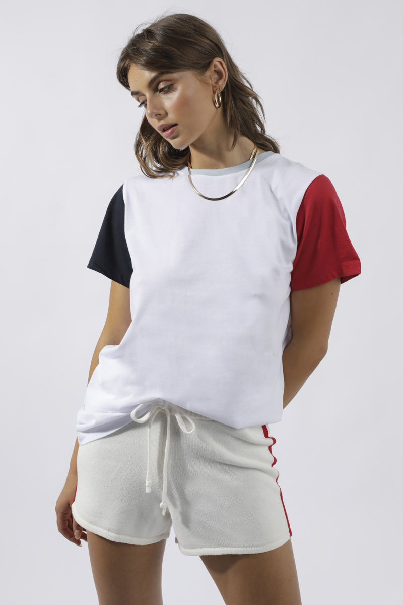 block tee as colour