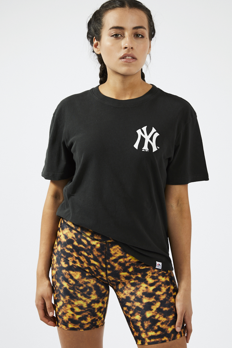 Elle Boxy NY Yankees Tee