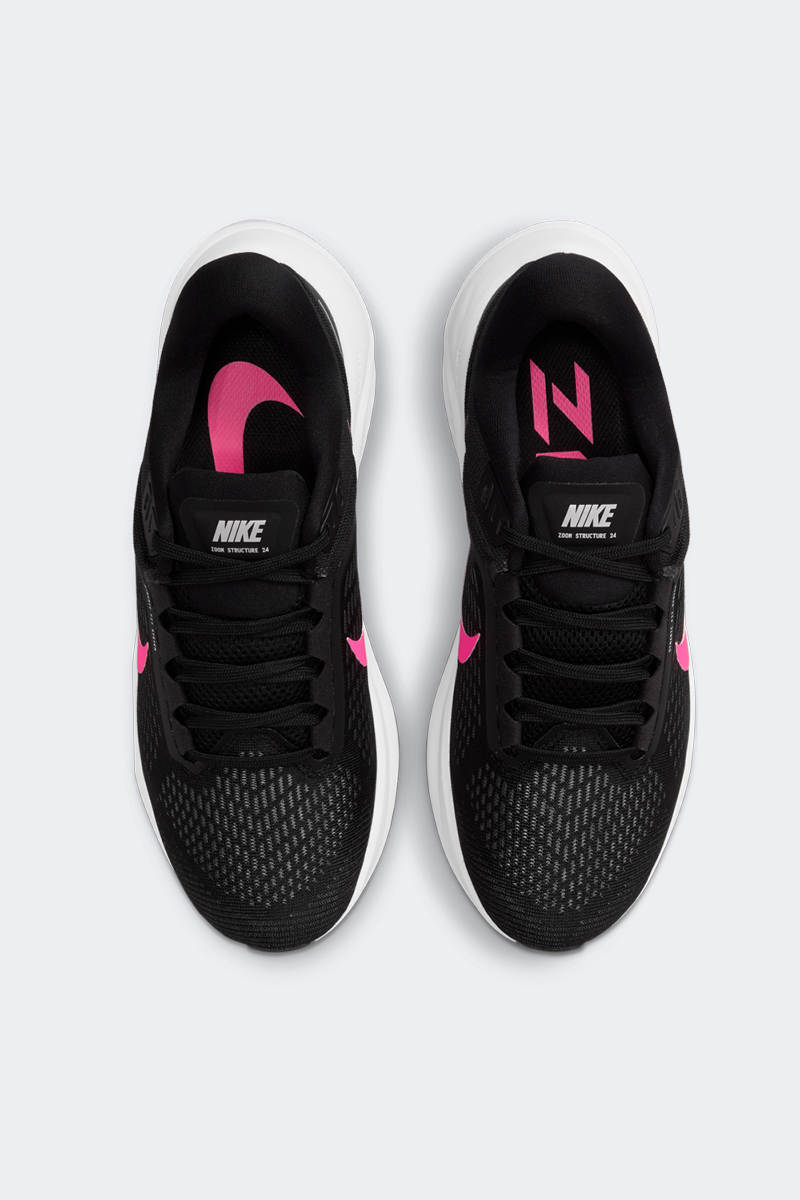 recoger Novelista Masacre Nike Air Zoom Structure 24 Black/Hyper Pink-Anthracite | Stylerunner