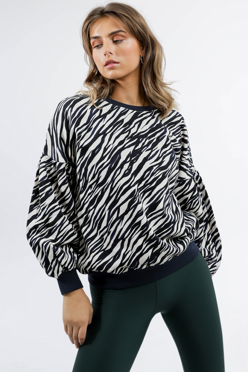 Zebra Bella Crew